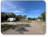 RV sites at Wooded Acres Campground