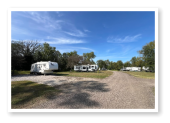 RV sites at Wooded Acres Campground